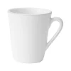 Livraison rapide Côté Table Mug Americain En Faïence Blanc 14