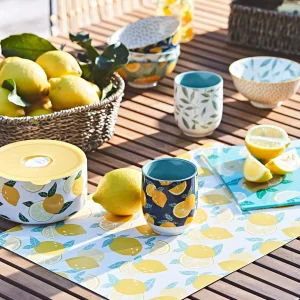 offre spéciale SEMA DESIGN Coupelle Avec Couvercle Retro Summer Jaune Et Vert 15