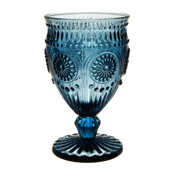 Vente Côté Table Verre à Pied Chambord Bleu Transparent 25Cl 1