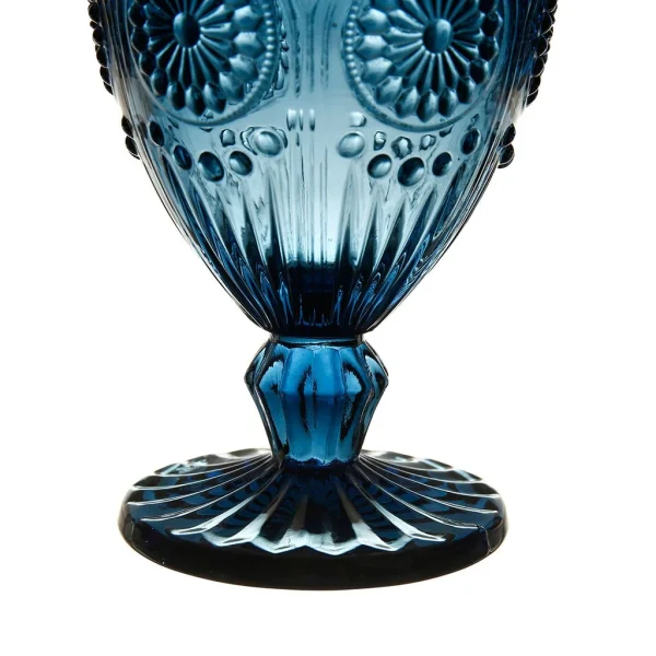 Vente Côté Table Verre à Pied Chambord Bleu Transparent 25Cl 4