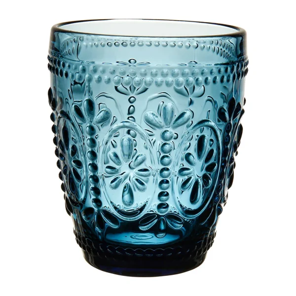 shopping pas cher Côté Table Gobelet Chambord Banc Et Bleu 25Cl 1