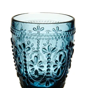 shopping pas cher Côté Table Gobelet Chambord Banc Et Bleu 25Cl 6