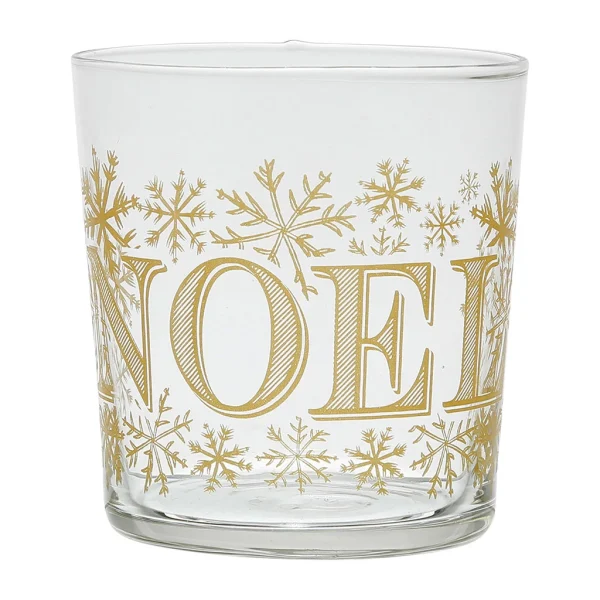 Côté Table Gobelet En Verre Noël Doré 35.5cl – Bodega outlet soldes 1