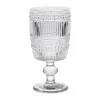 Meilleur Service Côté Table Verre à Pied En Verre Transparent 30cl – Strie 14