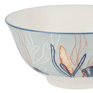 Jardin D’Ulysse Bol En Porcelaine Bleu 65cl – Aqua magasin pour 6