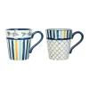 Jardin D’Ulysse Lot De 2 Mugs En Grès Bleu Marine – Un été à La Mer site en ligne 11