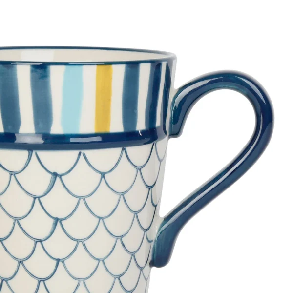 Jardin D’Ulysse Lot De 2 Mugs En Grès Bleu Marine – Un été à La Mer site en ligne 3