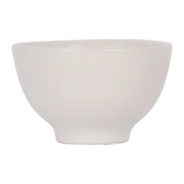 Table Passion Mini Bol En Grès Blanc D9.5cm – Vesuvio dernières 5