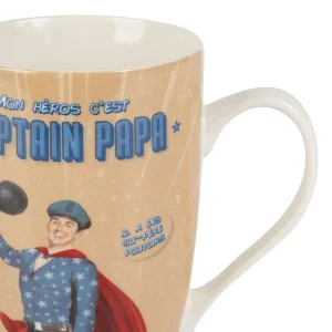 Boutique Natives Mug En Porcelaine Beige – Captain Papa 6