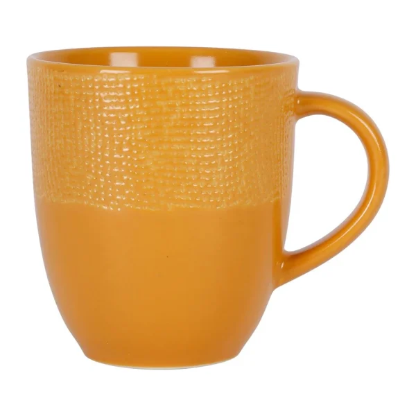 pas cher marque Table Passion Mug En Grès Safran – Vesusio 4