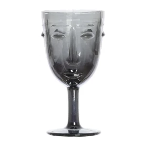 Opjet Verre à Pied Visage Noir site pas cher 14