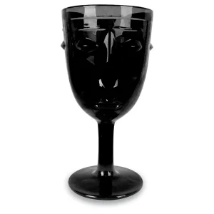 Opjet Verre à Pied Visage Noir site pas cher 10