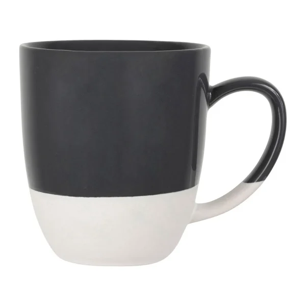 pas cher en ligne SEMA DESIGN Mug En Grès Blanc Et Gris – Blea 1