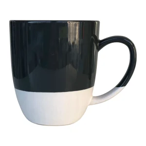 pas cher en ligne SEMA DESIGN Mug En Grès Blanc Et Gris – Blea 7