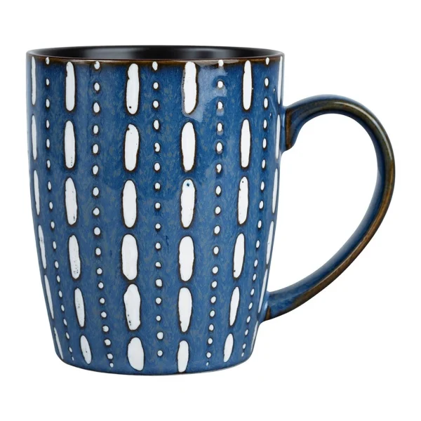 Livraison Standard/Rapide SEMA DESIGN Mug En Porcelaine Indigo – Urazia 1