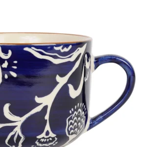 SEMA DESIGN Lot De 2 Tasses En Grès Indigo Et Blanc – Eterra grande promotion 6