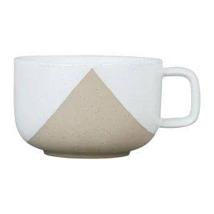 SEMA DESIGN Tasse à Thé Avec Support En Grès Indigo, Blanc Et Terracotta -courba Paris 10