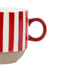 SEMA DESIGN Lot De 2 Tasses à The En Grès Grenat – Indired marque pas cher 7